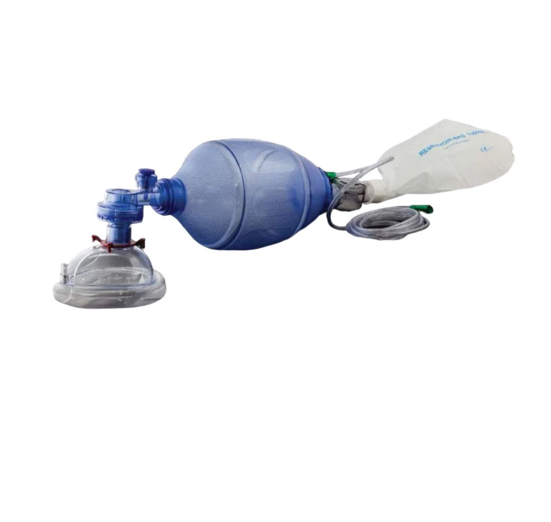 Одноразовий ручний реаніматор педіатричний. Пласті-мед